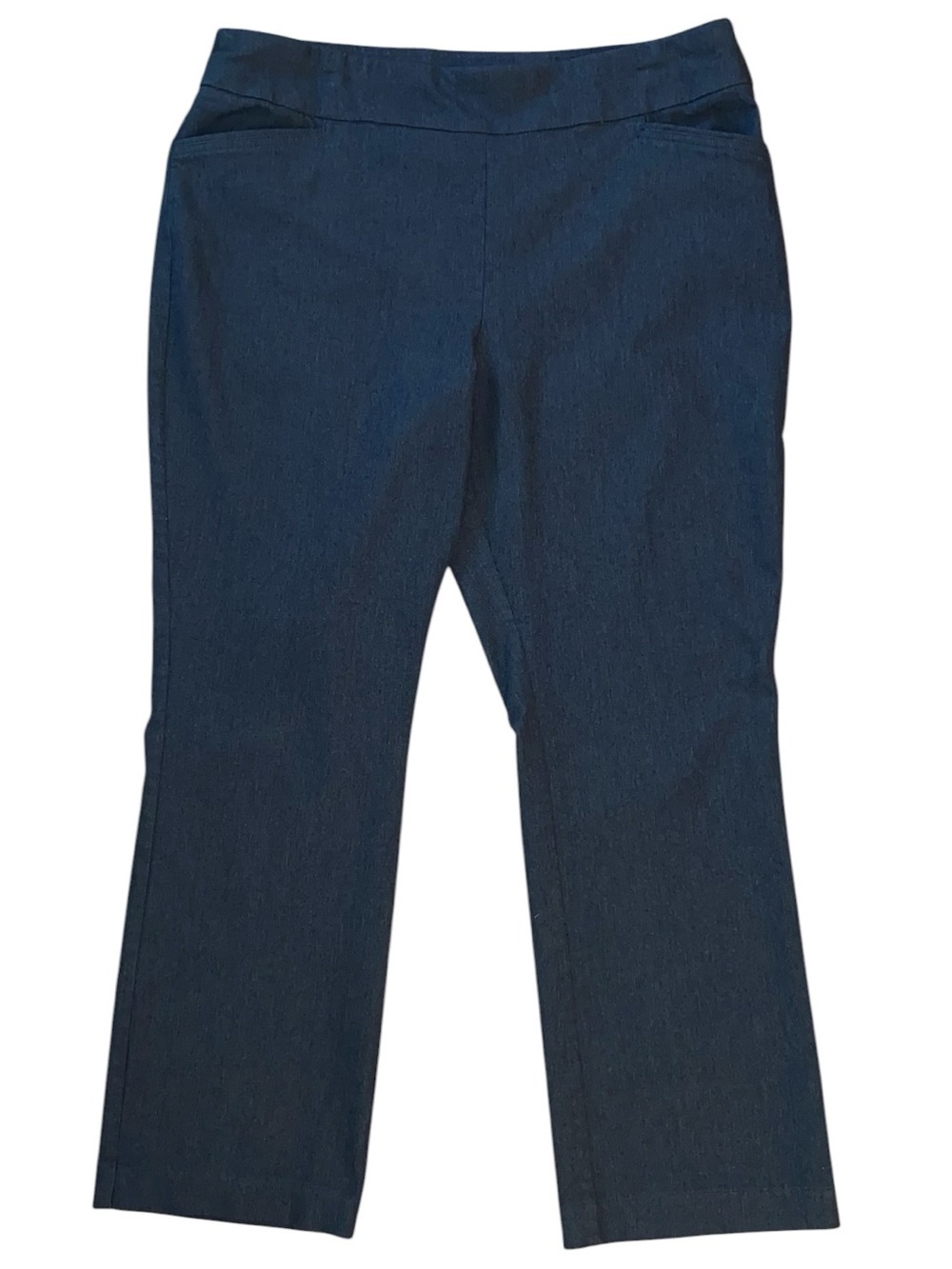 CROFT & BARROW “Effortless Stretch Pant” Career Stretch Trousers Gray Size 16R